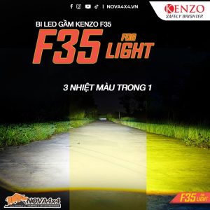 Kenzo F35 Bi Led gầm 2