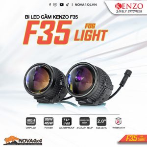 Bi Led gầm hiệu suất cao Kenzo F35 – Size 2″ – 3 nhiệt màu