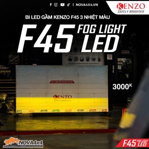 Bi Led gầm Kenzo F45 3 nhiệt màu 3000k