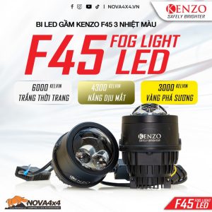 Bi Led gầm Kenzo F45 3 nhiệt màu 4