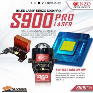 Bi Led Laser hiệu suất cao Kenzo S900 Pro 4