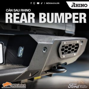 Cản sau Rhino Rear Bumper cho Ford Ranger Raptor Next-gen 2023-ON 3