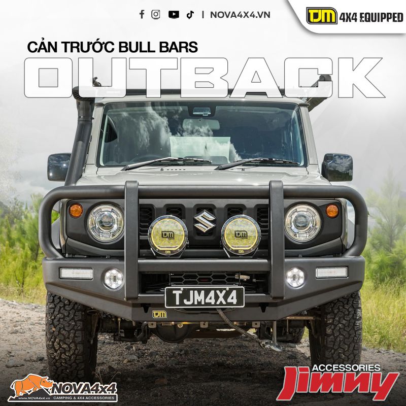Cản TJM Outback Bull Bar
