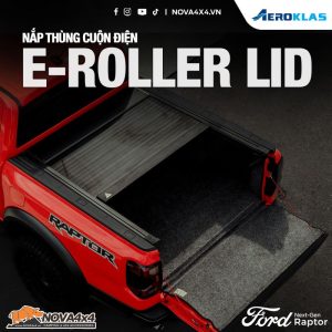 Nắp thùng cuộn điện Aeroklas E Roller LID cho Ford Ranger & Raptor 2023 4