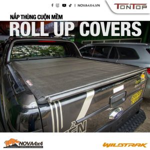 Nắp thùng bạt cuộn mềm Tontop cho Ford Ranger Wildtrak 3