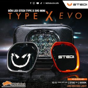 Đèn LED Driving Light STEDI TYPE-X™ EVO MINI 4″ FLOOD 4