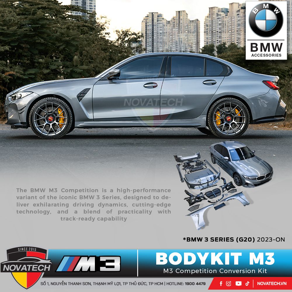 Bodykit M3 cho BMW 3 Series G20