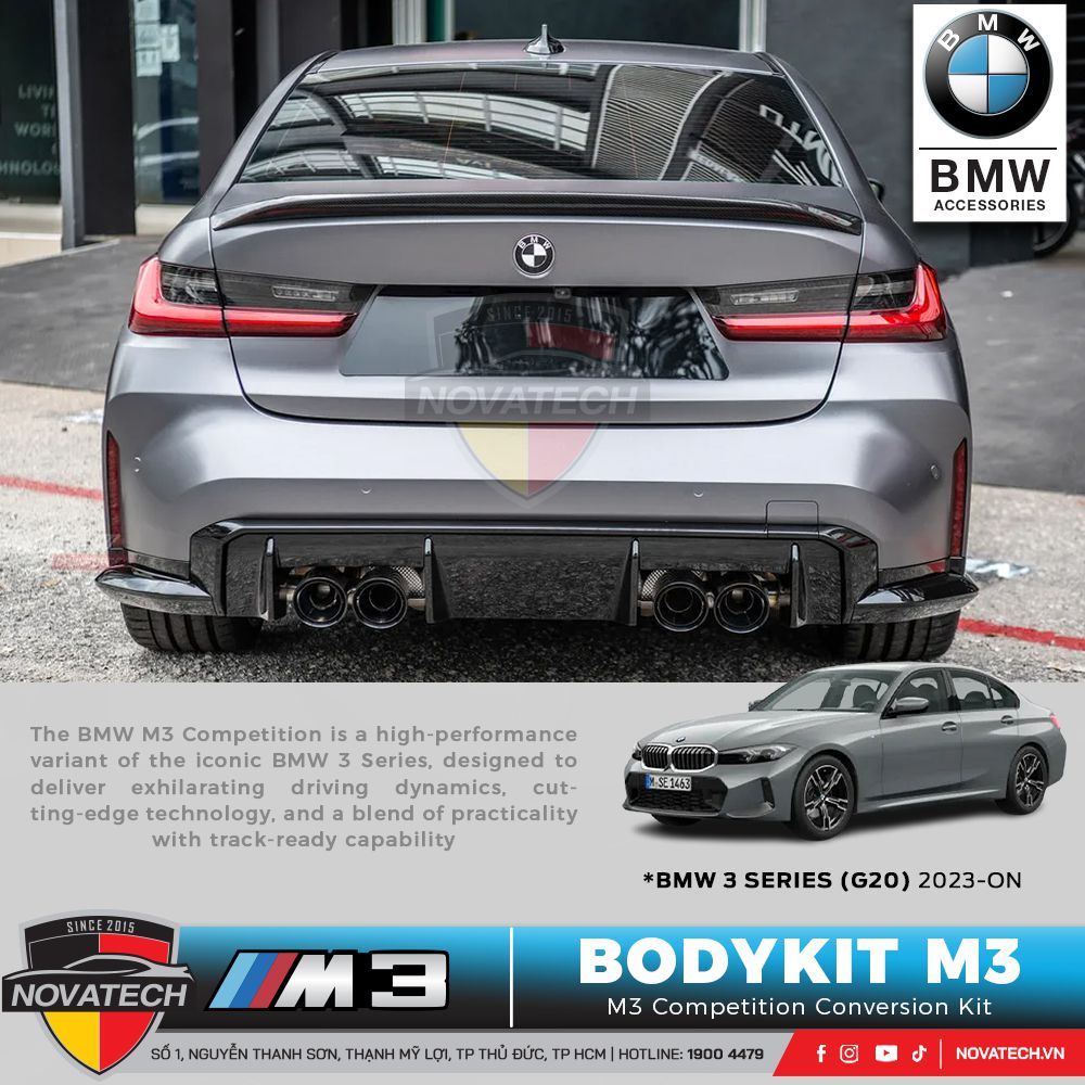 Bodykit M3 cho BMW 3 Series G20