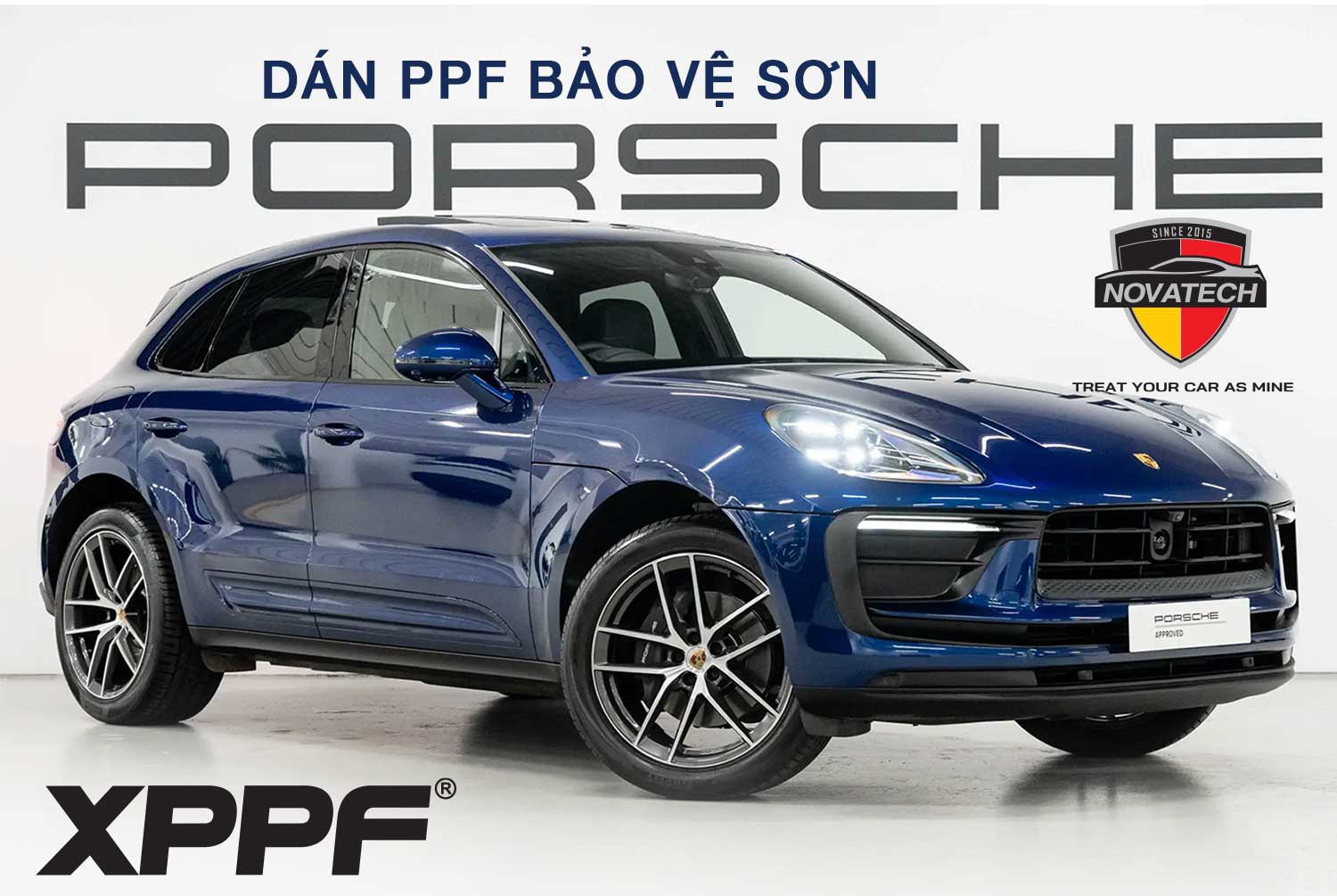 Dán PPF XPPF XP2800 cho xe Porsche Macan