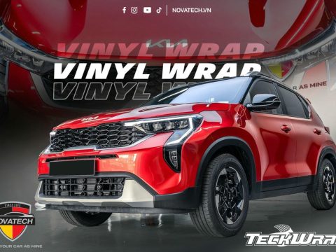 Dán Wrap đổi màu cho Kia