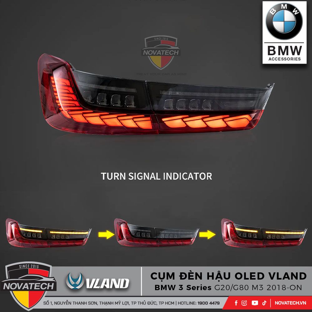 đèn hậu OLED M4 cho BMW G20