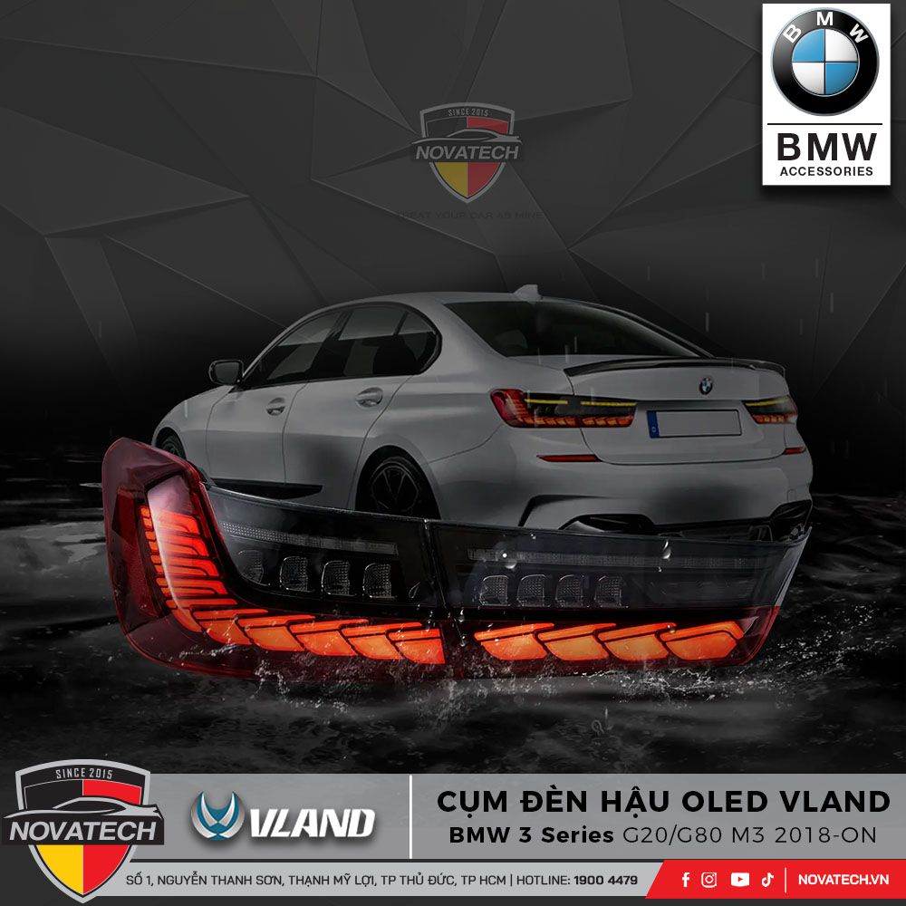 đèn hậu OLED M4 cho BMW G20