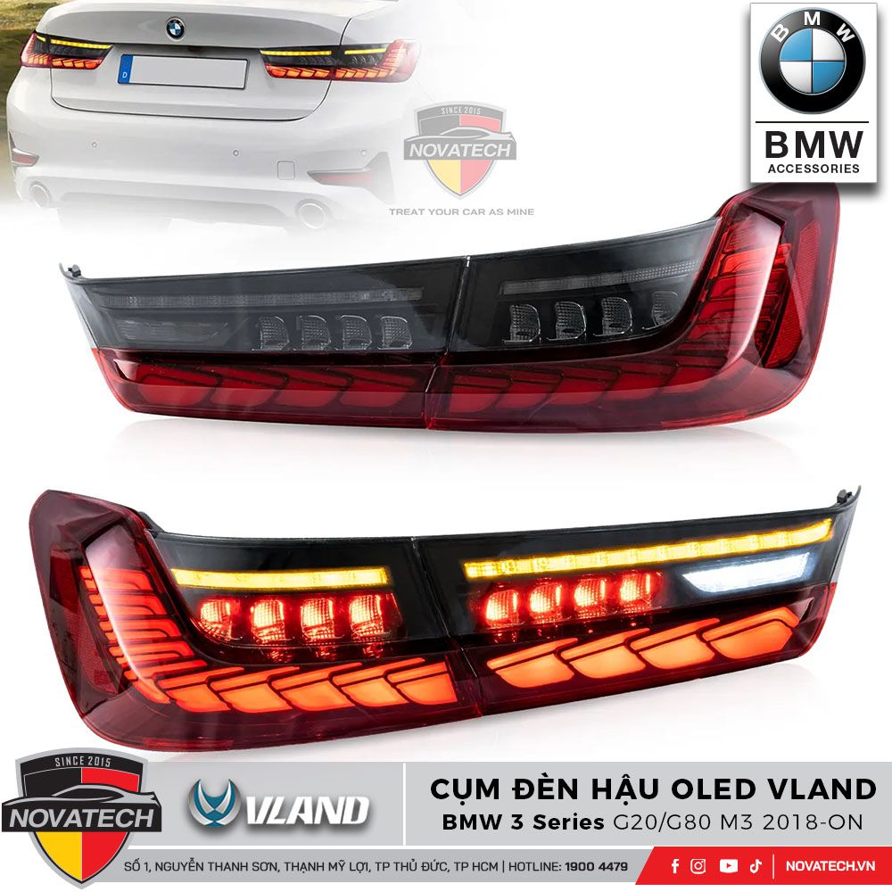 đèn hậu OLED M4 cho BMW G20