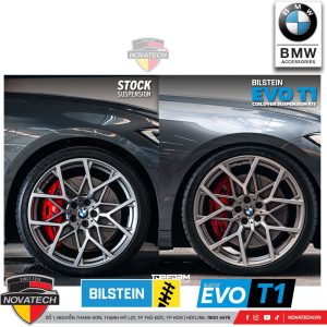 Giảm xóc Bilstein EVO T1 cho BMW 3 Series G20 – Coilover hiệu suất cao, chiều cao tùy chỉnh