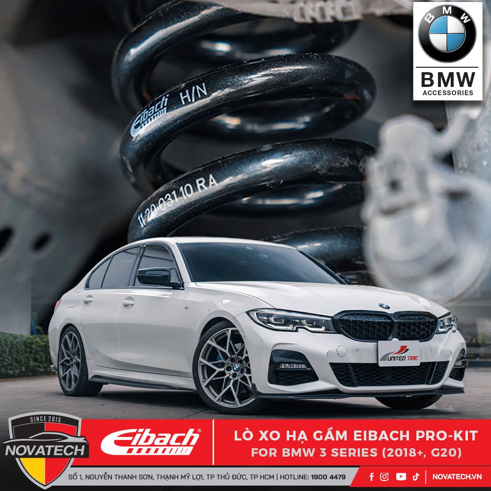 Lò xo hạ gầm Eibach Pro-Kit BMW 3 Series