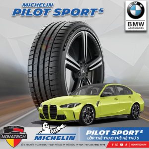 Lốp Michelin Pilot Sport 5 – Hiệu Suất Thể Thao, Bền Bỉ Vượt Trội