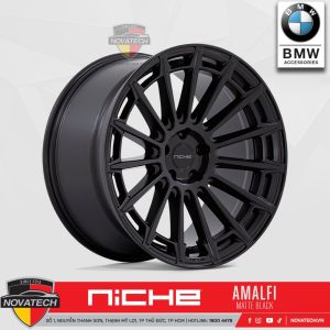 Mâm Niche AMALFI Matte Black – Đậm chất thể thao, cá tính vượt trội