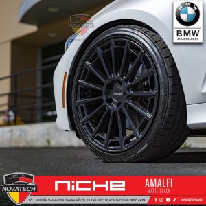 Mâm Niche AMALFI Matte Black – Đậm chất thể thao, cá tính vượt trội