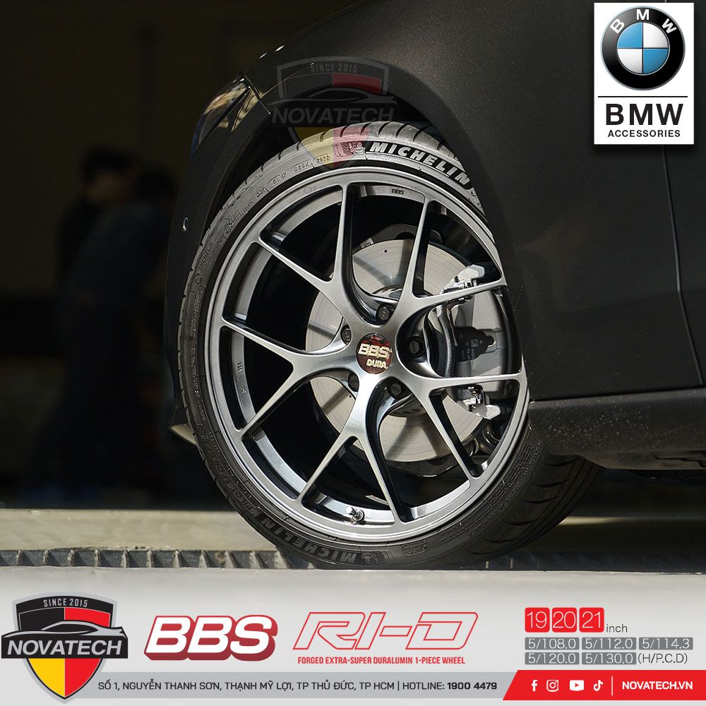 Mâm BBS RI-D Diamond Silver