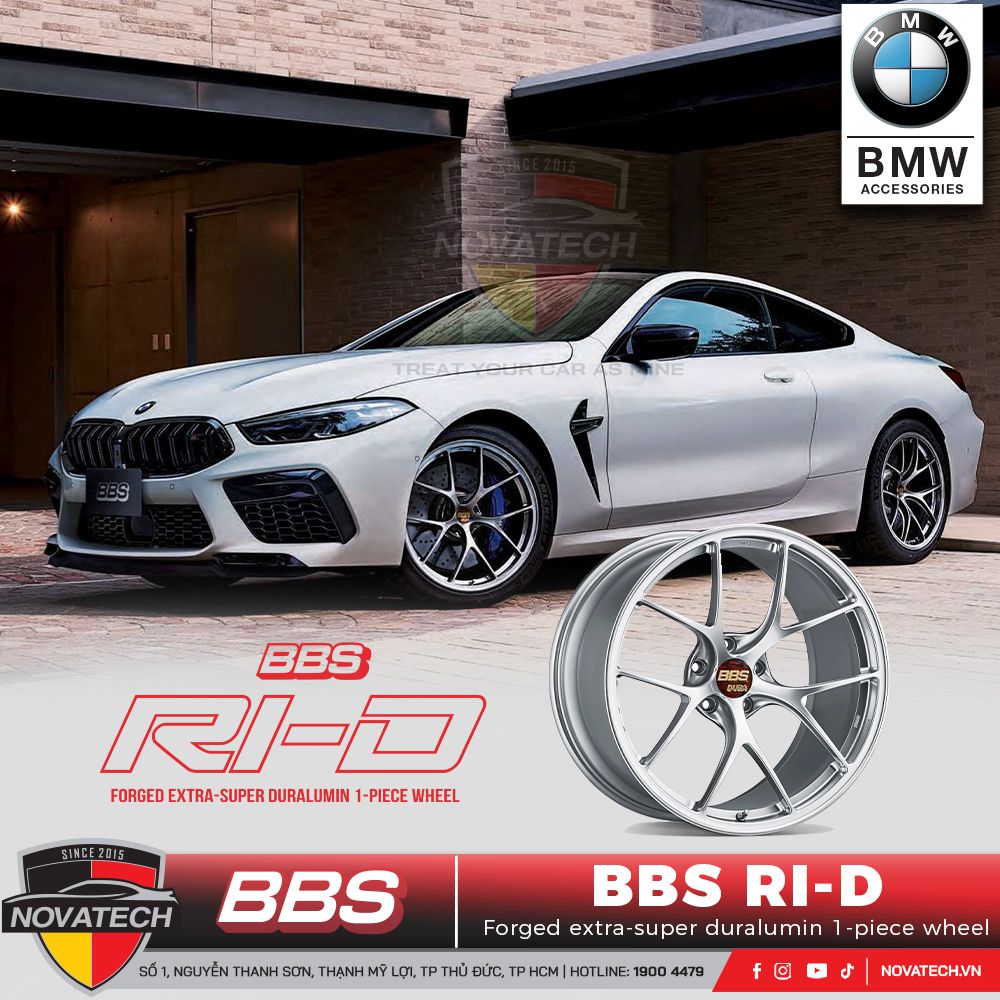 Mâm BBS RI-D Diamond Silver