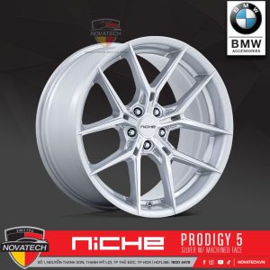 Mâm Niche Prodigy 5 Silver – Thiết kế hiện đại, đậm chất sang trọng
