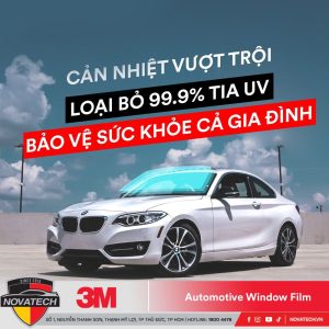 Phim Cách Nhiệt 3M Crystalline – Công nghệ nano đa lớp, cách nhiệt tối ưu
