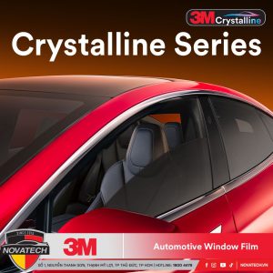 Phim Cách Nhiệt 3M Crystalline – Công nghệ nano đa lớp, cách nhiệt tối ưu