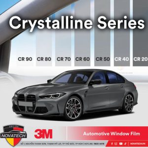 Phim Cách Nhiệt 3M Crystalline – Công nghệ nano đa lớp, cách nhiệt tối ưu