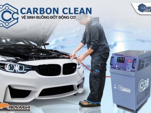 Vệ sinh buồng đốt với máy Carbon Clean CC-16 Pro