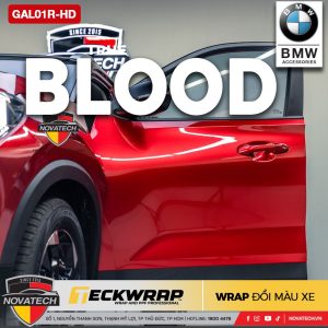 Dán đổi màu TeckWrap True Blood – Sắc đỏ huyền bí, đậm chất thể thao