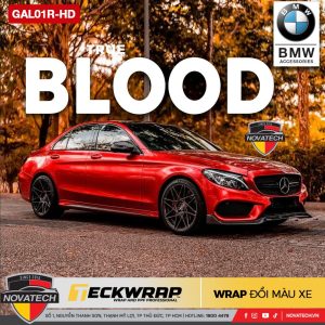 Dán đổi màu TeckWrap True Blood – Sắc đỏ huyền bí, đậm chất thể thao