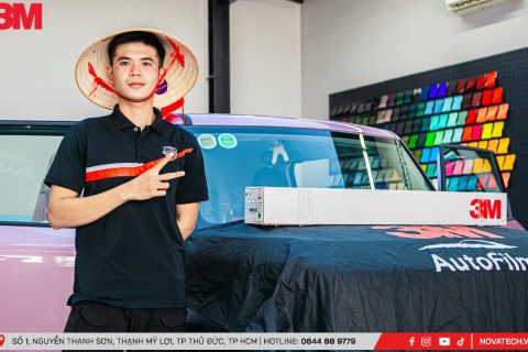 dán phim cách nhiệt cho VF3