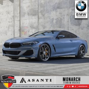 Mâm Asanti Black Label ABL-37 Monarch – Titanium Brushed