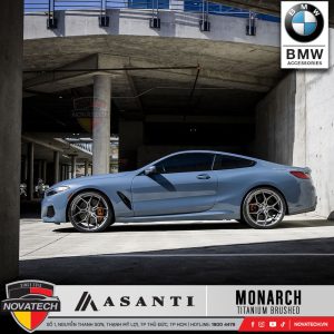 Mâm Asanti Black Label ABL-37 Monarch – Titanium Brushed