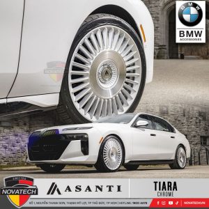 Mâm Asanti Black Label ABL-40 Tiara – Chrome