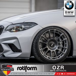 Mâm Rotiform R158 OZR – Matte Anthracite Thiết kế thể thao – Đẳng cấp vượt trội