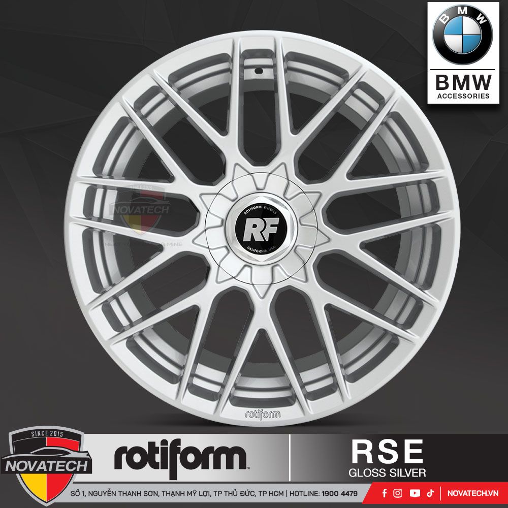 Mâm Rotiform RSE – GLOSS SILVER
