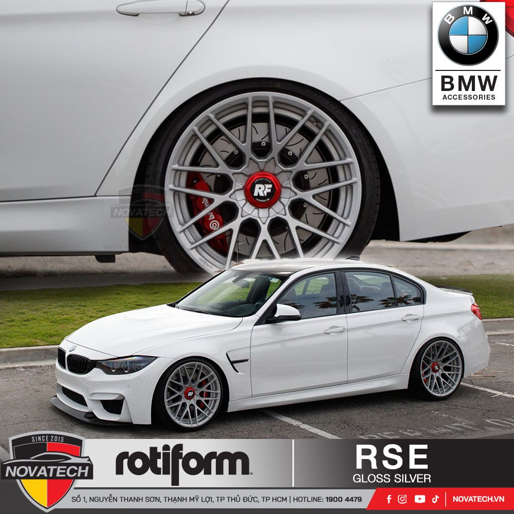 Mâm Rotiform RSE – GLOSS SILVER