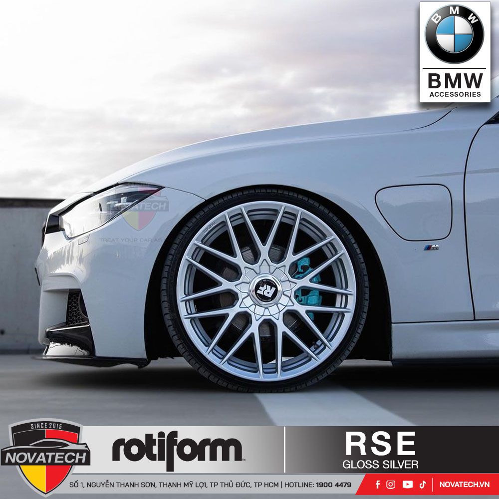Mâm Rotiform RSE – GLOSS SILVER