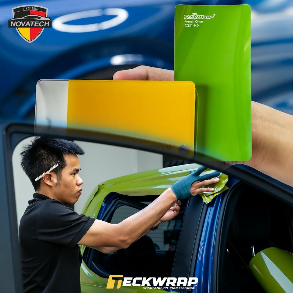 dán Wrap đổi màu xe
