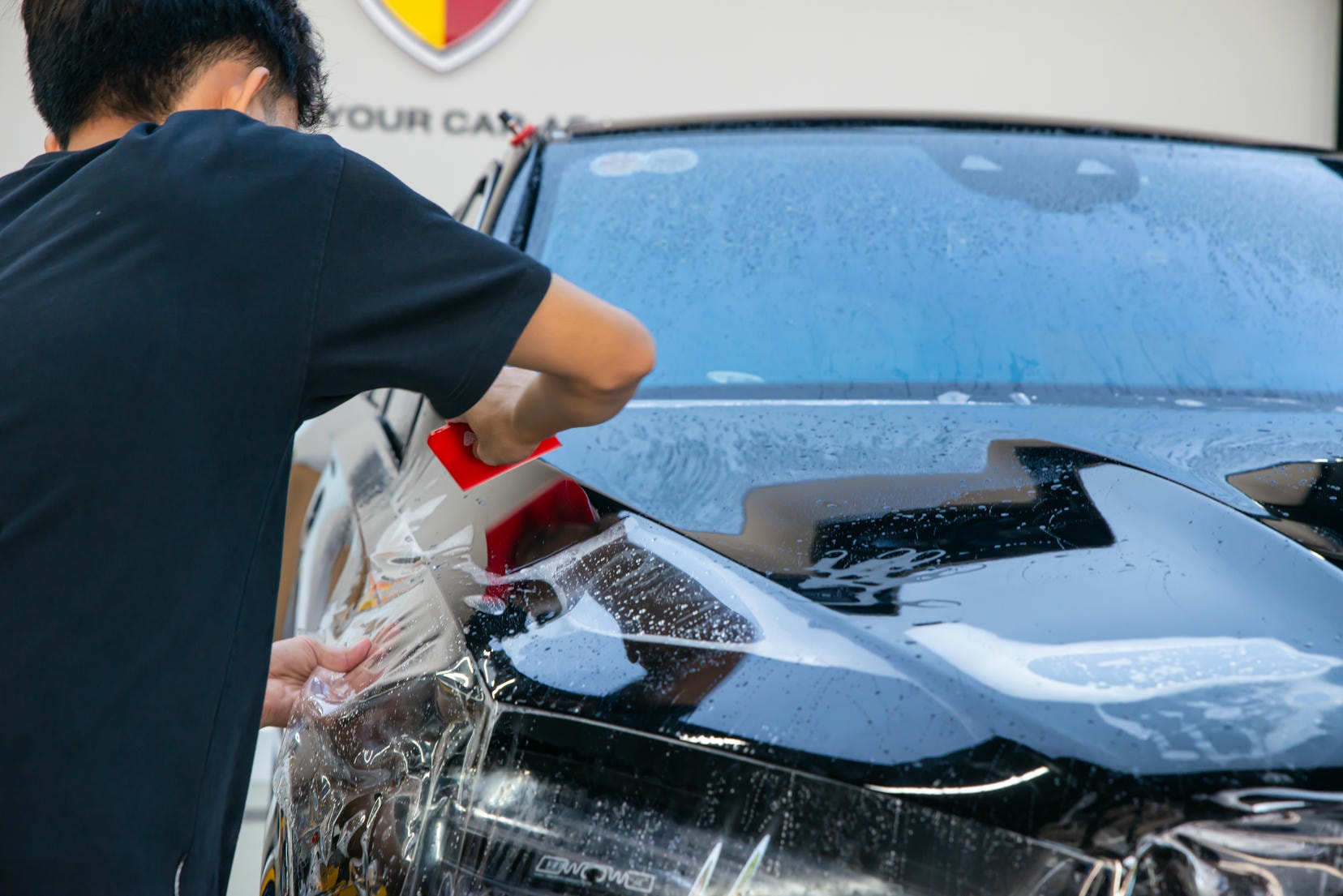 Cận cảnh quá trình dán PPF