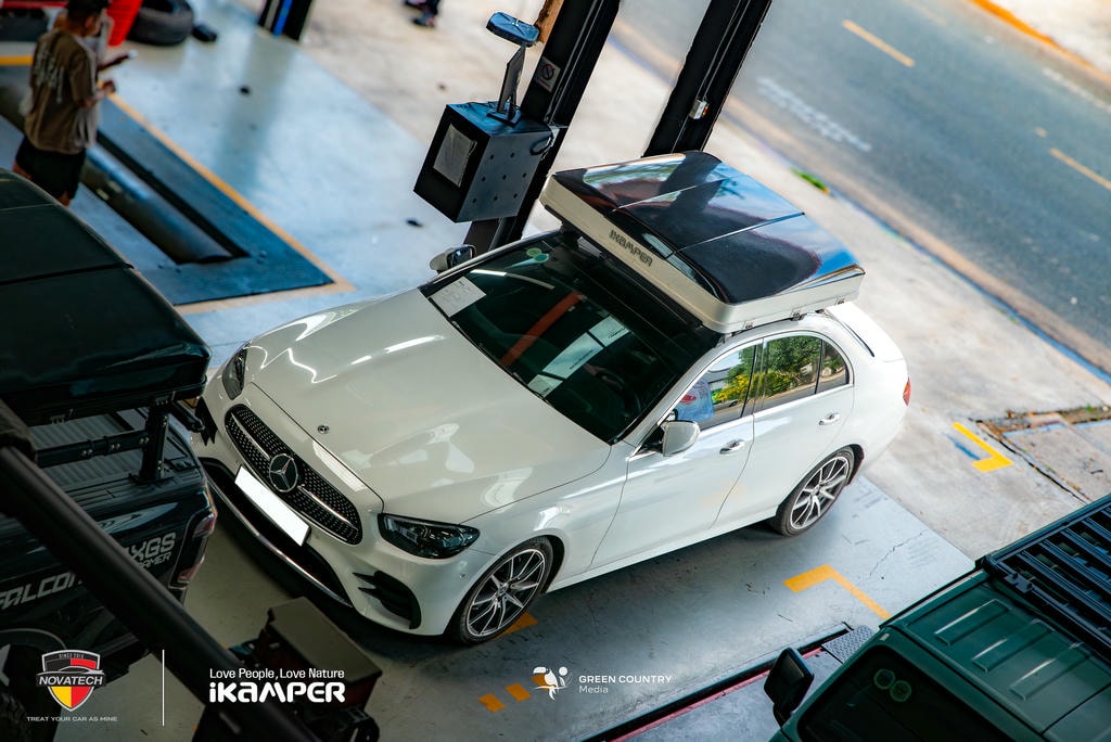 NovaTech – đồng hành cùng Mercedes E300