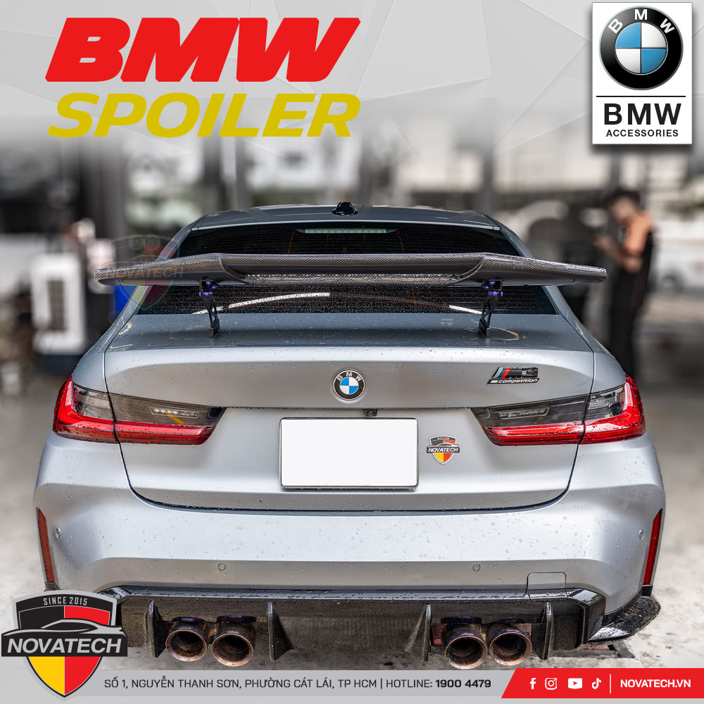 Đuôi gió thể thao Carbon Spoiler BMW 3 Series
